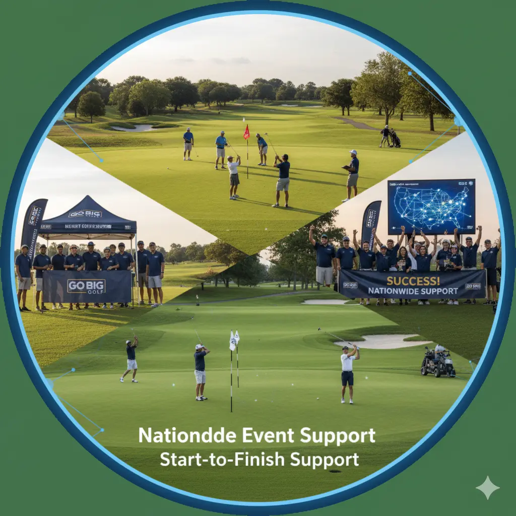Nationwide event support for fundraising and charity events