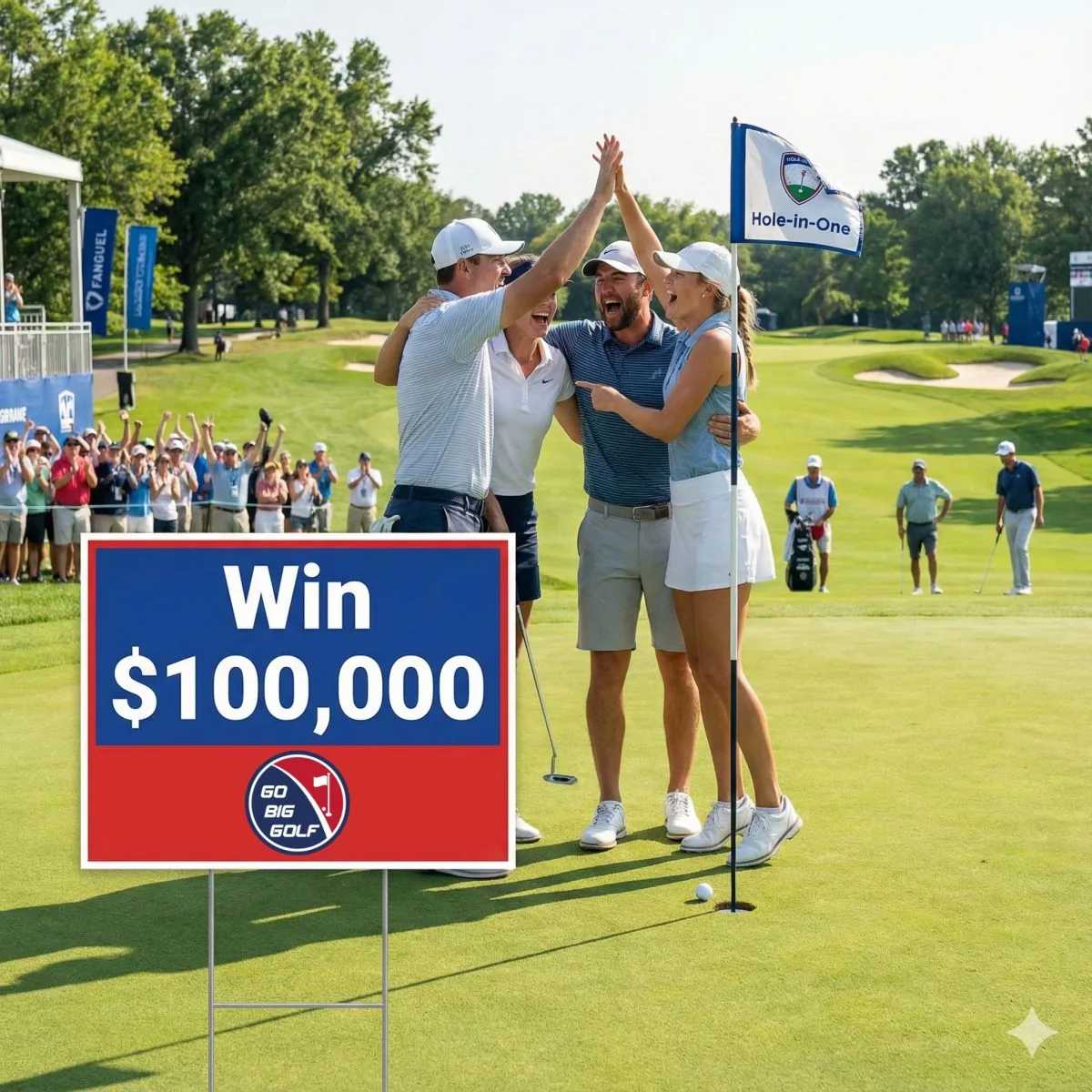 Hole-in-one insurance coverage for charity golf tournaments”